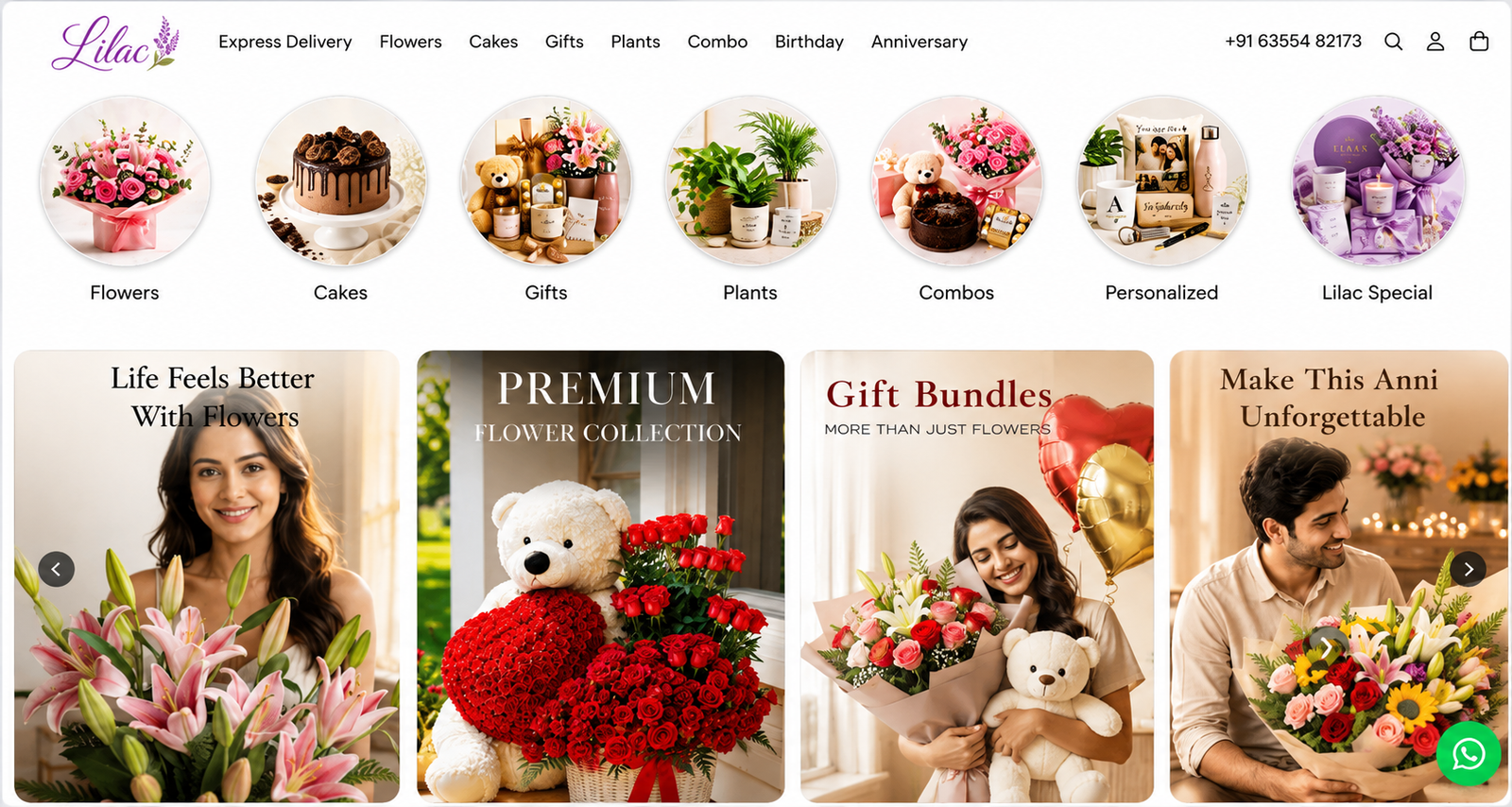 Ecommerce website project screenshot
